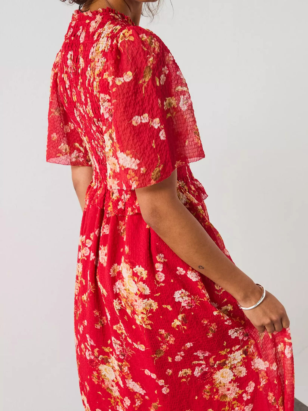 AllSaints Mya Dress - Red