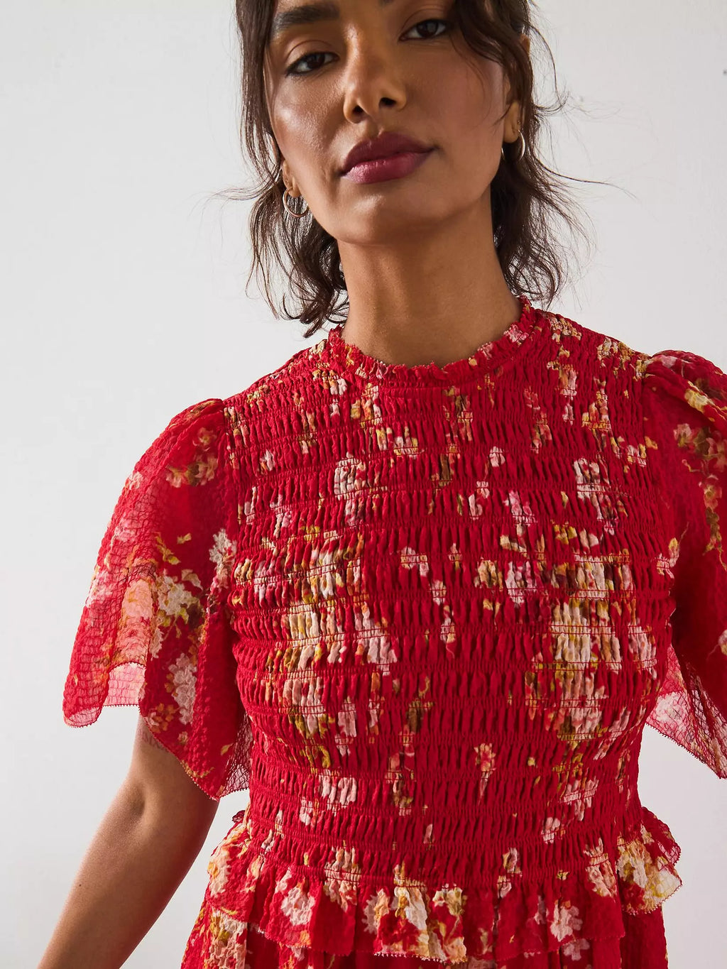 AllSaints Mya Dress - Red