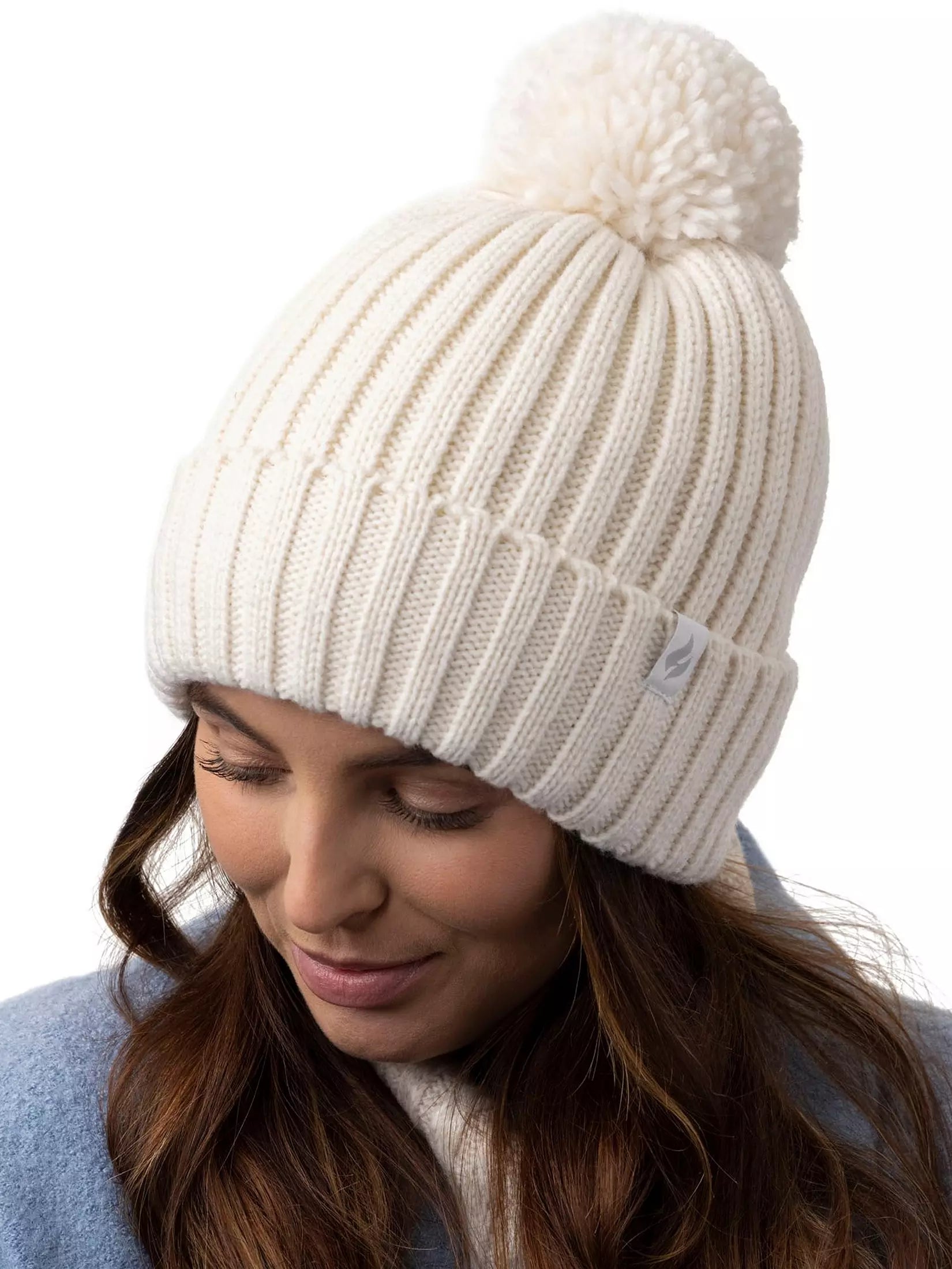 Heat Holders Arden Ribbed Thermal Pom Hat