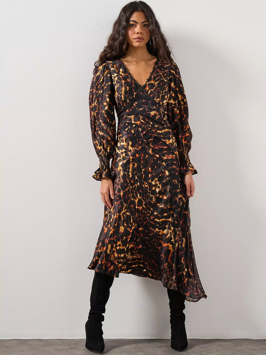 AllSaints Dannie Dress - Brown