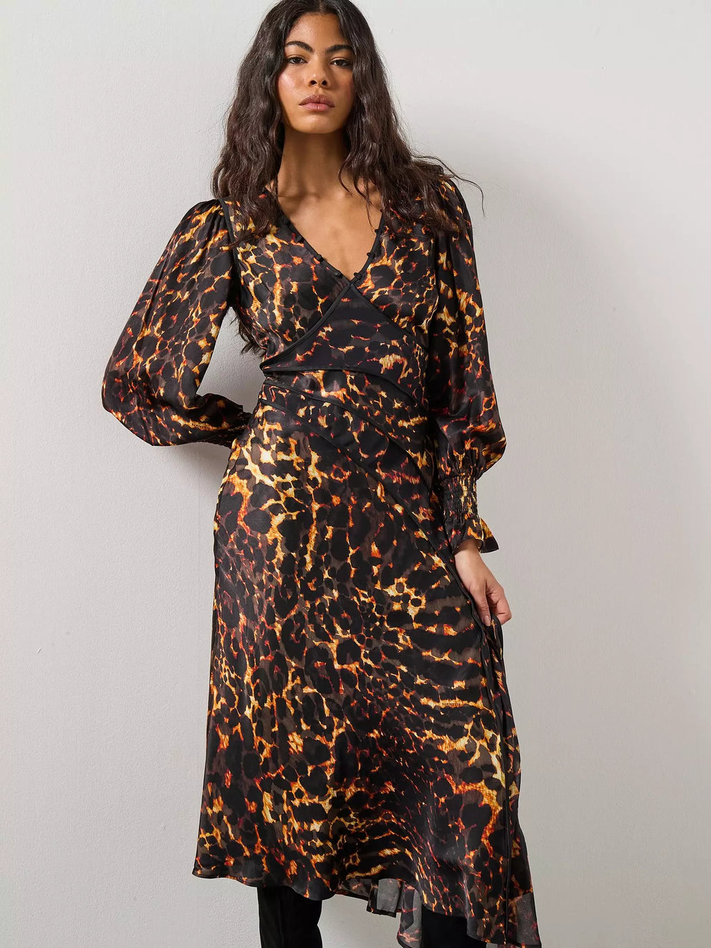 AllSaints Dannie Dress - Brown