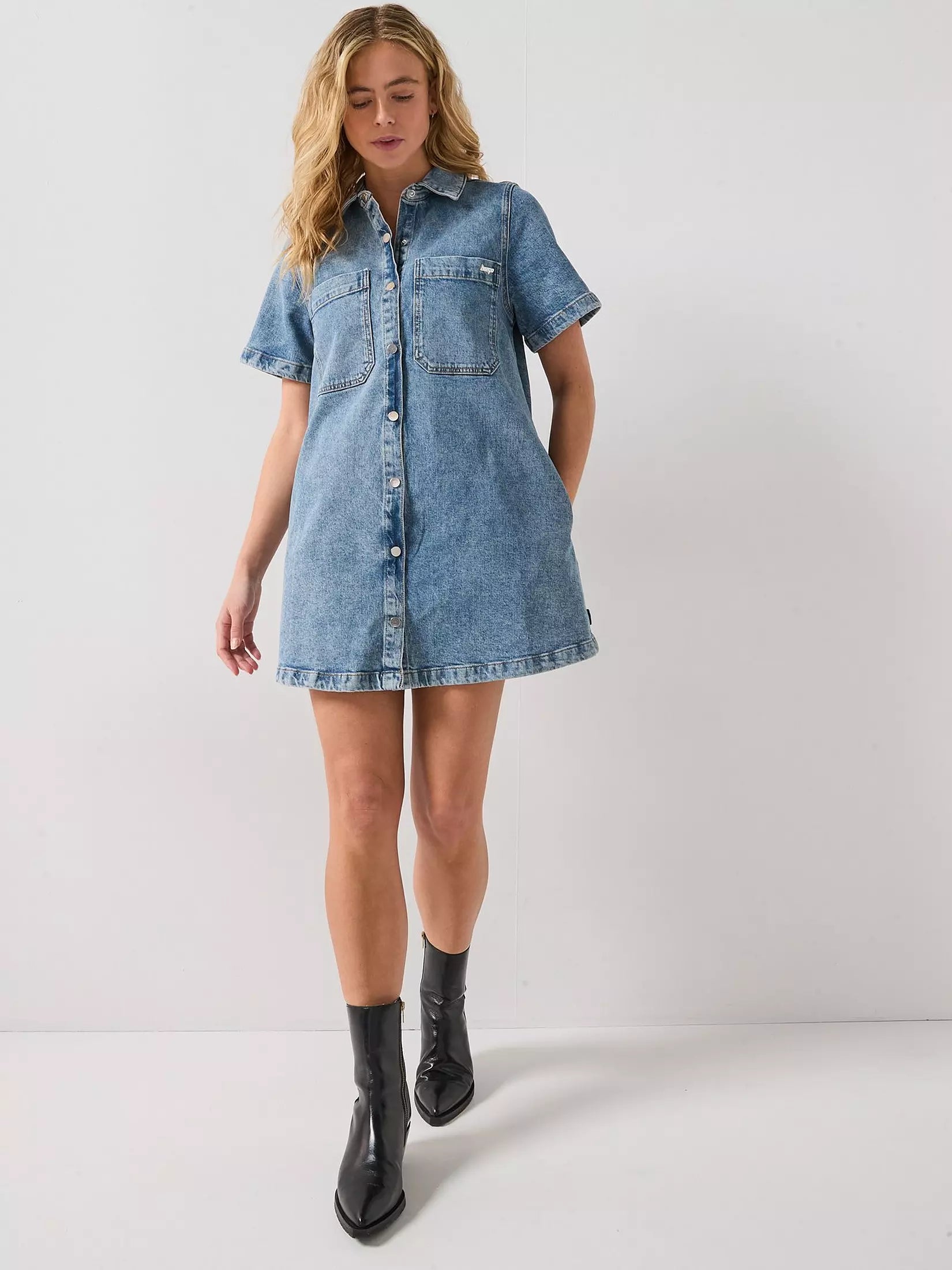 HUGO Gandira Denim Dress