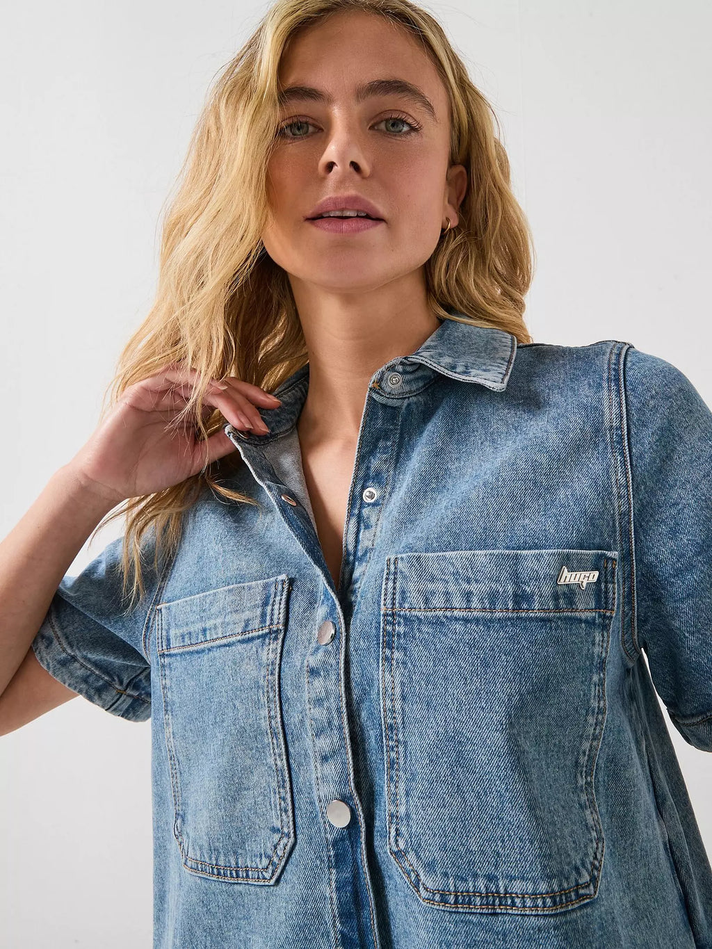 HUGO Gandira Denim Dress